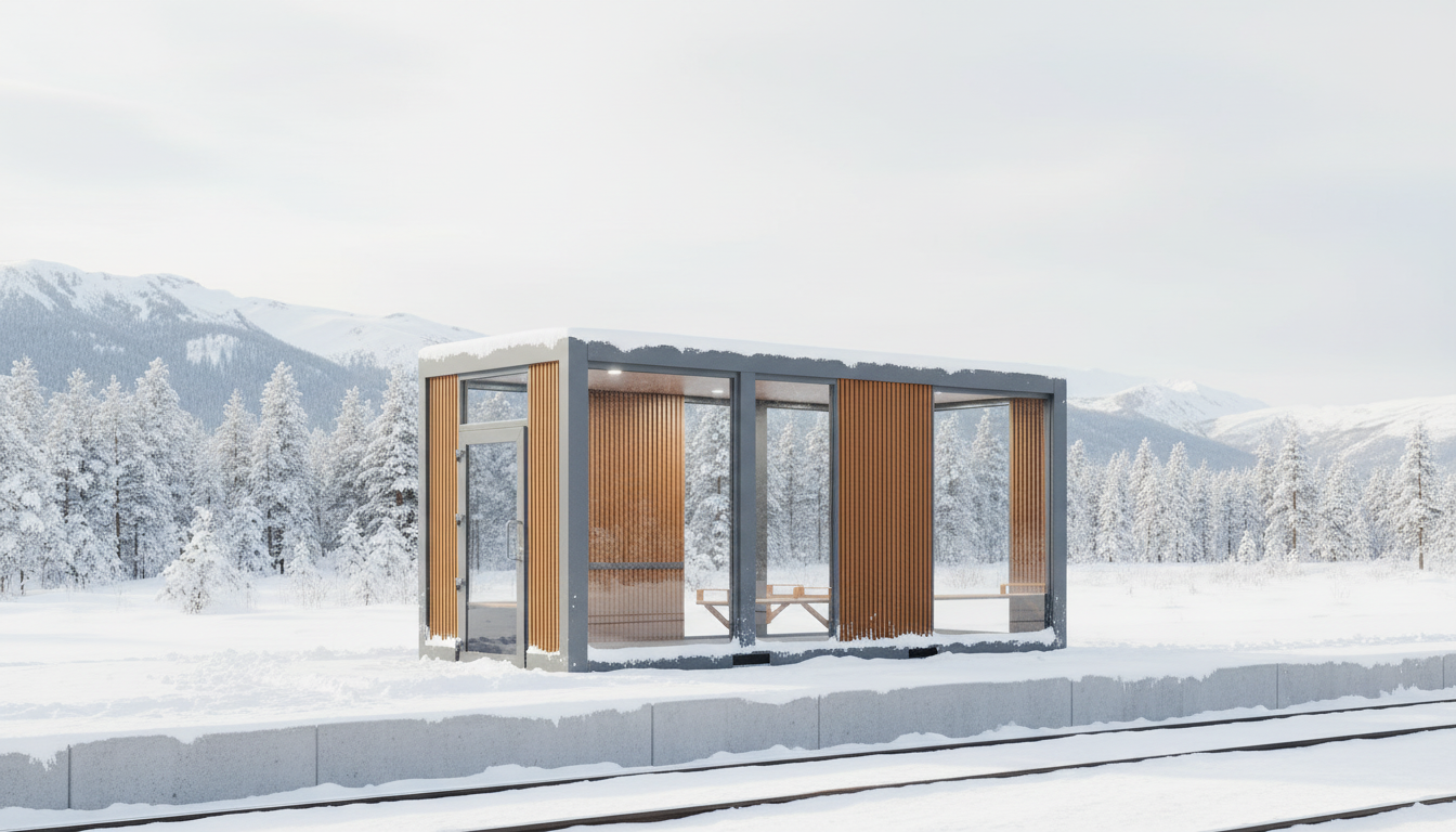 Heated Sheds vinter